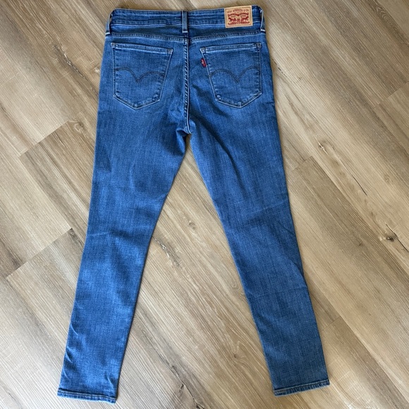 Levi’s 711 Skinny Mid Rise Ankle Jeans Size 27 - Picture 3 of 10
